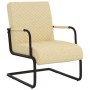Silla voladiza cuero sintético crema by , Armchairs - Ref: Foro24-325782, Price: 199,41 €, Discount: %