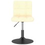 Sillas de comedor giratorias 2 uds terciopelo crema von , Essstühle - Ref: Foro24-334262, Preis: 123,52 €, Rabatt: %