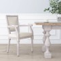 Silla de comedor de lino by , dining chairs - Ref: Foro24-344494, Price: 231,79 €, Discount: %