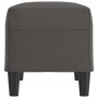 Banco de cuero sintético gris 70x35x41 cm de , Bancos - Ref: Foro24-349394, Precio: 54,34 €, Descuento: %