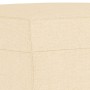 Banco de tela color crema 100x35x41 cm de , Bancos - Ref: Foro24-349377, Precio: 60,57 €, Descuento: %