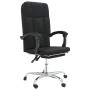Silla de oficina reclinable cuero sintético negro de , Sillas de oficina - Ref: Foro24-349639, Precio: 103,47 €, Descuento: %