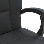 Silla de oficina reclinable cuero sintético negro de , Sillas de oficina - Ref: Foro24-349639, Precio: 103,47 €, Descuento: %