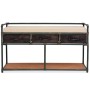 Banco de almacenamiento con cojín 107,5x34,5x59 cm von , Bänke für Hallen und Lager - Ref: Foro24-245461, Preis: 229,45 €, Ra...