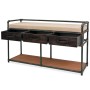 Banco de almacenamiento con cojín 107,5x34,5x59 cm von , Bänke für Hallen und Lager - Ref: Foro24-245461, Preis: 229,45 €, Ra...