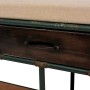 Banco de almacenamiento con cojín 107,5x34,5x59 cm von , Bänke für Hallen und Lager - Ref: Foro24-245461, Preis: 229,45 €, Ra...