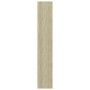 Estantería 4 niveles contrachapada blanca y Sonoma 40x24x142 cm de , Librerías y estanterías - Ref: Foro24-800842, Precio: 73...