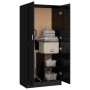 Armario madera contrachapada negro brillante 82,5x51,5x180 cm von , Kleiderschränke - Ref: Foro24-803441, Preis: 174,46 €, Ra...