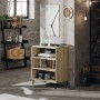Aparador de madera contrachapada color roble Sonoma 57x35x70 cm by , Sideboards - Ref: Foro24-806061, Price: 46,25 €, Discoun...