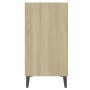 Aparador de madera contrachapada color roble Sonoma 57x35x70 cm by , Sideboards - Ref: Foro24-806061, Price: 46,25 €, Discoun...