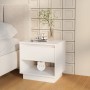 Mesita de noche madera contrachapada blanco 45x34x44 cm von , Nachttische - Ref: Foro24-809512, Preis: 43,79 €, Rabatt: %