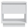 Mesita de noche madera contrachapada blanco 45x34x44 cm von , Nachttische - Ref: Foro24-809512, Preis: 43,79 €, Rabatt: %