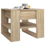 Mesa de centro madera de ingeniería roble Sonoma 55,5x55x45 cm von , Couchtisch - Ref: Foro24-810911, Preis: 53,74 €, Rabatt: %