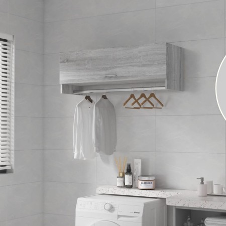 Armario madera contrachapada gris Sonoma 100x32,5x35 cm von , Kleiderschränke - Ref: Foro24-815214, Preis: 58,25 €, Rabatt: %