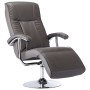 Sillón de TV de cuero sintético gris by , Armchairs - Ref: Foro24-248588, Price: 249,87 €, Discount: %