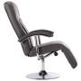 Sillón de TV de cuero sintético gris by , Armchairs - Ref: Foro24-248588, Price: 249,87 €, Discount: %