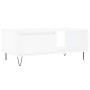 Mesa de centro madera contrachapada blanco 90x50x36,5 cm by , Coffee table - Ref: Foro24-830564, Price: 64,13 €, Discount: %