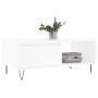 Mesa de centro madera contrachapada blanco 90x50x36,5 cm by , Coffee table - Ref: Foro24-830564, Price: 64,13 €, Discount: %