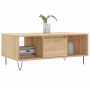 Mesa de centro madera contrachapada roble Sonoma 90x50x36,5 cm de , Mesas de centro - Ref: Foro24-830591, Precio: 63,20 €, De...