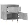 Mesita de noche madera de ingeniería gris hormigón 40x35x50 cm von , Nachttische - Ref: Foro24-830660, Preis: 42,08 €, Rabatt: %