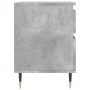 Mesita de noche madera de ingeniería gris hormigón 40x35x50 cm von , Nachttische - Ref: Foro24-830660, Preis: 42,08 €, Rabatt: %