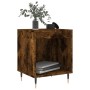 Mesita de noche madera de ingeniería roble ahumado 40x35x50 cm von , Nachttische - Ref: Foro24-830710, Preis: 33,94 €, Rabatt: %