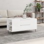 Mesa de centro madera ingeniería blanco brillo 102x44,5x50 cm von , Couchtisch - Ref: Foro24-830998, Preis: 84,80 €, Rabatt: %