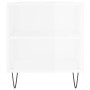 Mesa de centro madera ingeniería blanco brillo 102x44,5x50 cm von , Couchtisch - Ref: Foro24-830998, Preis: 84,80 €, Rabatt: %