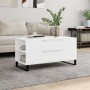 Mesa de centro madera de ingeniería blanco 102x44,5x50 cm von , Couchtisch - Ref: Foro24-831004, Preis: 87,94 €, Rabatt: %