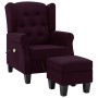 Sillón de masaje con reposapiés tela morado von , Elektrische Massagesessel - Ref: Foro24-320168, Preis: 216,57 €, Rabatt: %