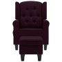 Sillón de masaje con reposapiés tela morado von , Elektrische Massagesessel - Ref: Foro24-320168, Preis: 216,57 €, Rabatt: %