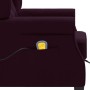 Sillón de masaje con reposapiés tela morado von , Elektrische Massagesessel - Ref: Foro24-320168, Preis: 216,57 €, Rabatt: %