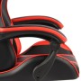 Silla gaming con reposapiés cuero sintético negro y rojo by , Office chairs - Ref: Foro24-20527, Price: 133,48 €, Discount: %