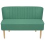 Sofá de tela verde 117x55,5x77 cm de , Sofás - Ref: Foro24-244073, Precio: 232,62 €, Descuento: %