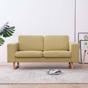Sofá de 2 plazas de tela verde von , Sofas - Ref: Foro24-281387, Preis: 331,58 €, Rabatt: %