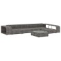Set de muebles de jardín 8 pzas y cojines ratán sintético gris von , Gartensets - Ref: Foro24-46820, Preis: 625,50 €, Rabatt: %