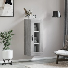 Armario de pared gris Sonoma 34,5x34x90 cm von , Sideboards - Ref: Foro24-835008, Preis: 59,64 €, Rabatt: %