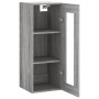 Armario de pared gris Sonoma 34,5x34x90 cm de , Aparadores - Ref: Foro24-835008, Precio: 59,57 €, Descuento: %