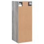 Armario de pared gris Sonoma 34,5x34x90 cm de , Aparadores - Ref: Foro24-835008, Precio: 59,57 €, Descuento: %