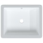 Lavabo de baño rectangular cerámica blanco 50x40,5x18,5 cm von , Sinkt - Ref: Foro24-153732, Preis: 85,70 €, Rabatt: %