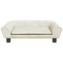 Cama para perros de terciopelo crema 70x48x22 cm von , Betten für Hunde - Ref: Foro24-172018, Preis: 81,15 €, Rabatt: %