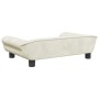 Cama para perros de terciopelo crema 70x48x22 cm von , Betten für Hunde - Ref: Foro24-172018, Preis: 81,15 €, Rabatt: %