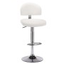Taburetes de cocina 2 unidades cuero sintético blanco von , Küchenhocker - Ref: Foro24-249657, Preis: 161,87 €, Rabatt: %