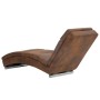 Diván de piel de ante artificial marrón von , Tagesbetten - Ref: Foro24-281294, Preis: 241,24 €, Rabatt: %