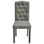 Sillas de comedor 6 unidades de tela gris de , Sillas de comedor - Ref: Foro24-272247, Precio: 428,15 €, Descuento: %