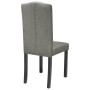 Sillas de comedor 6 unidades de tela gris de , Sillas de comedor - Ref: Foro24-272247, Precio: 428,15 €, Descuento: %