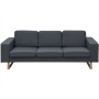 Set de sofás de 2 y 3 plazas gris oscuro by , Sofas - Ref: Foro24-273816, Price: 863,46 €, Discount: %