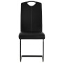Sillas de comedor voladizas 6 unidades cuero sintético negro von , Essstühle - Ref: Foro24-275463, Preis: 421,82 €, Rabatt: %