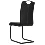 Sillas de comedor voladizas 6 unidades cuero sintético negro von , Essstühle - Ref: Foro24-275463, Preis: 421,82 €, Rabatt: %