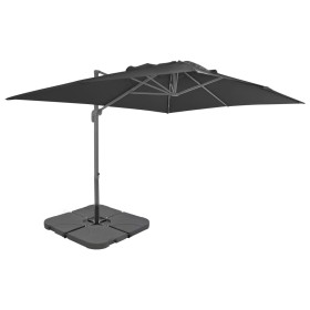 Sombrilla de jardín con base portátil gris antracita von , Sonnenschirme - Ref: Foro24-276347, Preis: 630,49 €, Rabatt: %